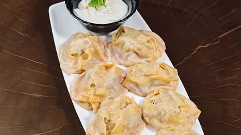 Dilimlenen et bilen Manti