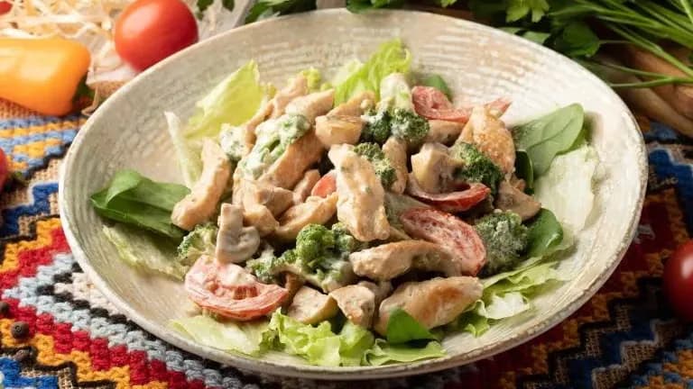 Towukly ýyly salat