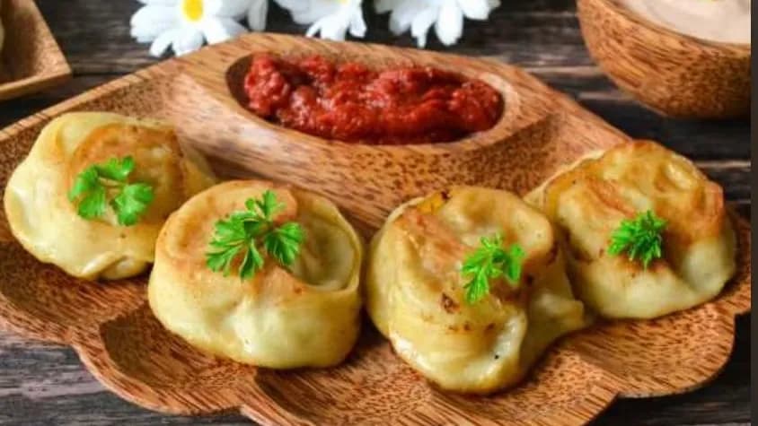 Saçda etli kädili manty