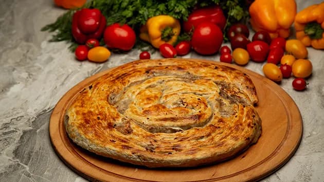 Galkynyş etli çörek (kiçi)